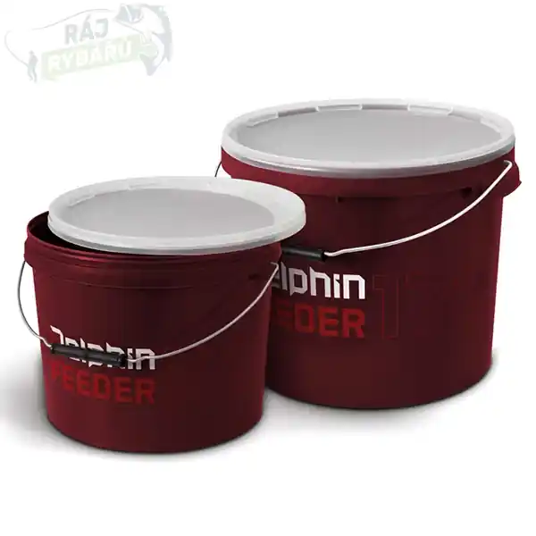 DELPHIN - Kýbl s víkem FEEDER Pouze Dnes