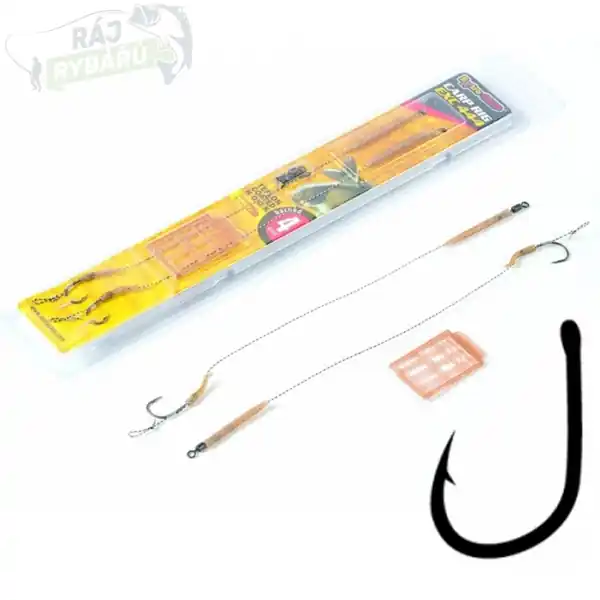 EXTRA CARP - Hotové rybářské návazce na lov kaprů s protihrotem Boilie Rig EXC 444 Must-Have