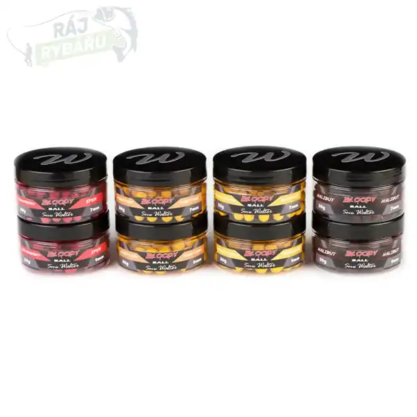 Expresní Doručení WALTER - Mini boilies SERIE WALTER BLOODY BALL 9mm 30g