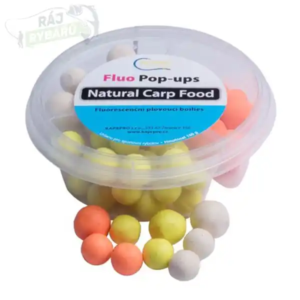 Cenový Hit KAPRPRO - Boilies Fluo Pop-Up 15/20mm
