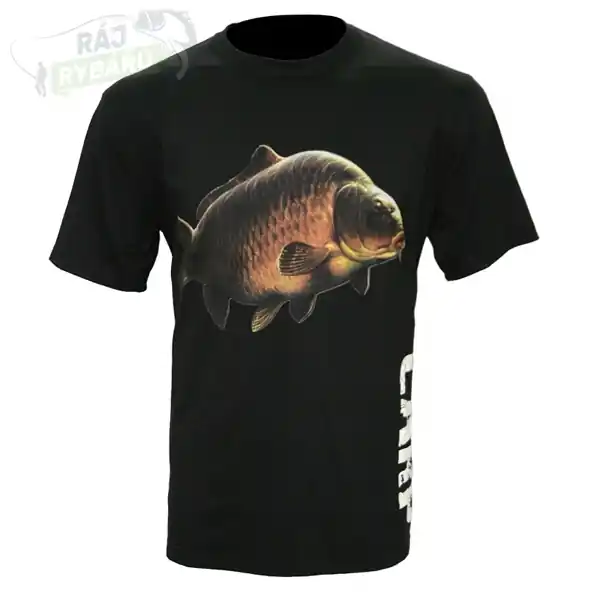 Cenová Bomba ZFISH - Tričko Carp T-Shirt Black