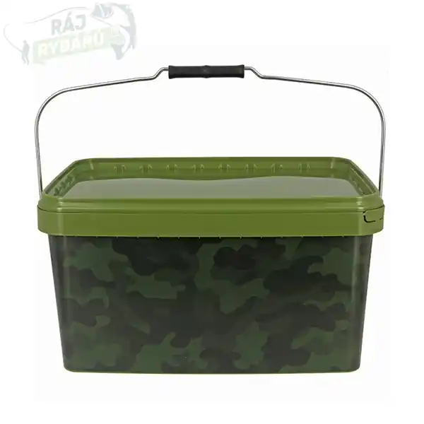 Speciální Cena NGT - Kbelík Square Camo Bucket 5L