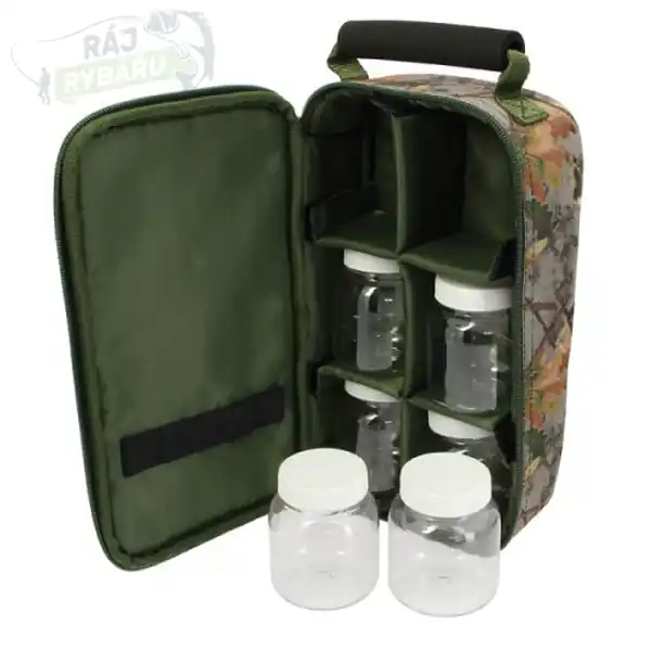 NGT - Pouzdro na Dipy Glug Bag Camo Nová Kolekce