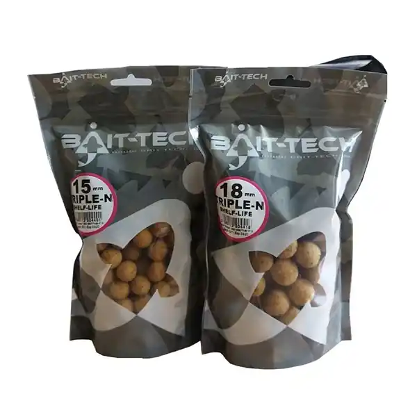 Speciální Cena BAIT-TECH - Boiles Triple-N Boilies Handy Pack 300g