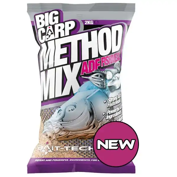 BAIT-TECH - Krmítková směs Method Mix ADF Fishmeal 2kg Značkový