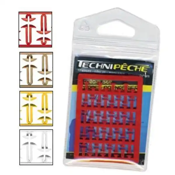 TECHNIPECHE - Zarážky na boilies světle hnědé Clous Bait Stop Marron Pellets Nejlepší Volba