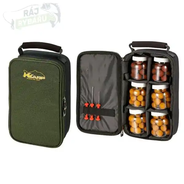 K-KARP - Pouzdro 6 Cans Bait Bag Tovární Cena