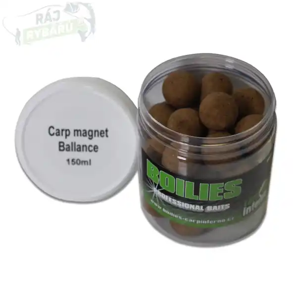 CARP INFERNO - Vyvážené Boilies Carp Magnet Ballance 300ml 20mm Vysoce Kvalitní