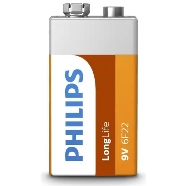 PHILIPS - Baterie 9V LongLife 1ks Super Cena