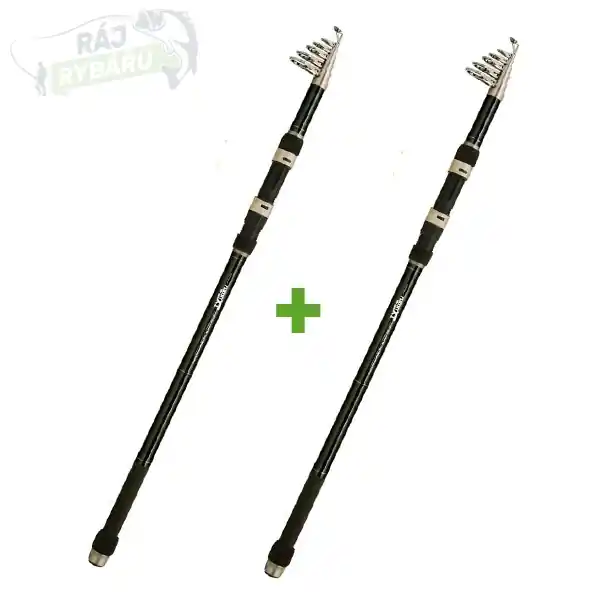 Autentický GIANTS FISHING - Prut Fluent Tele Carp 3,6m 60-120g AKCE 1+1 ZDARMA!