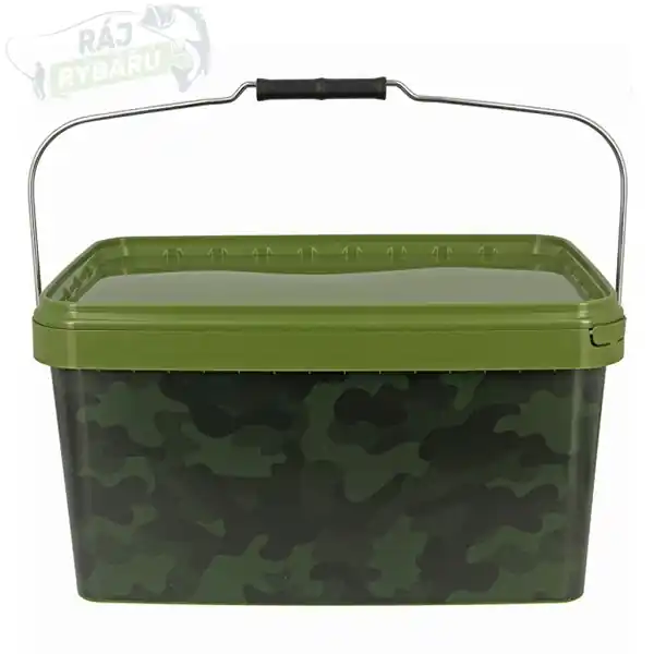 NGT - Kbelík Square Camo Bucket 12,5l Nízká Cena