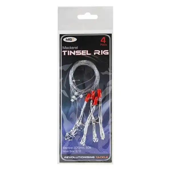 Omezená Nabídka NGT - Mořský návazec Mackerel Tinsel Rig 5