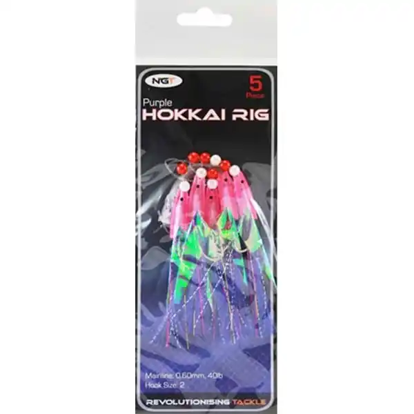 NGT - Mořský návazec Hookkai Rig Purple 2 Výprodej