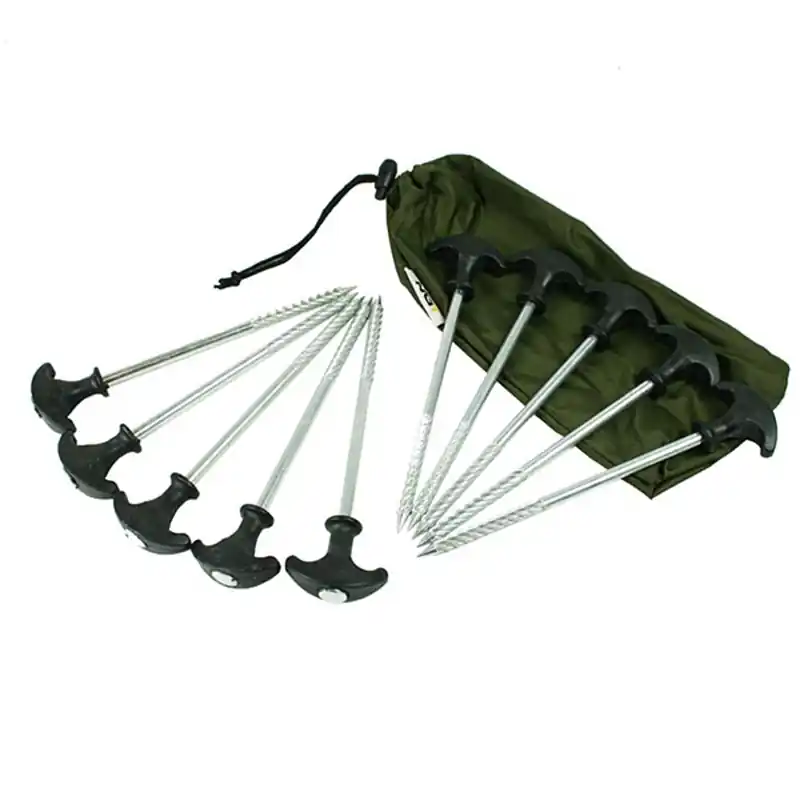 NGT - Sada zavrtávacích kolíků na bivak 10ks Hit Sezóny