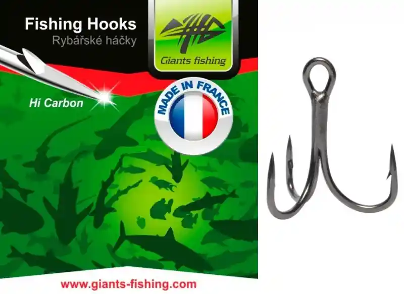Odeslání Ihned GIANTS FISHING - Trojháčky 2X Strong 5ks
