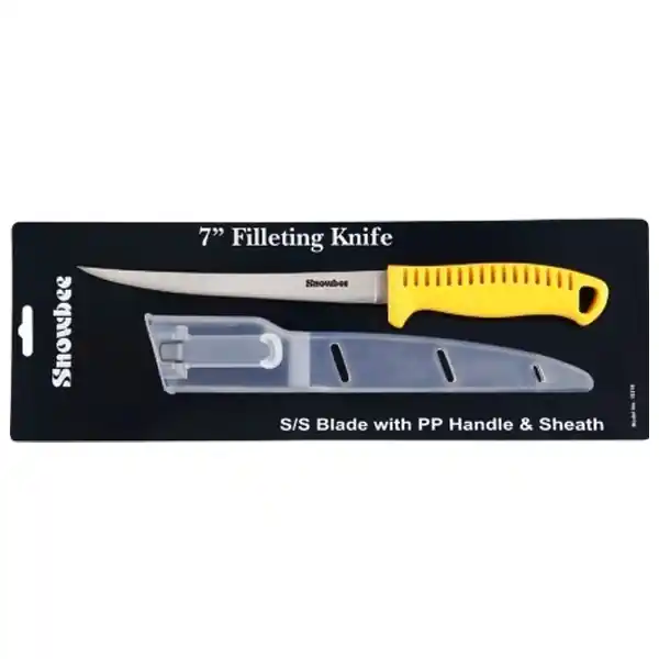 SNOWBEE - Filetovací nůž 7 Filleting Knife Plastic Sheath Značkový