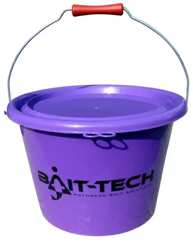 BAIT-TECH - Groundbait Bucket - Purple Originální