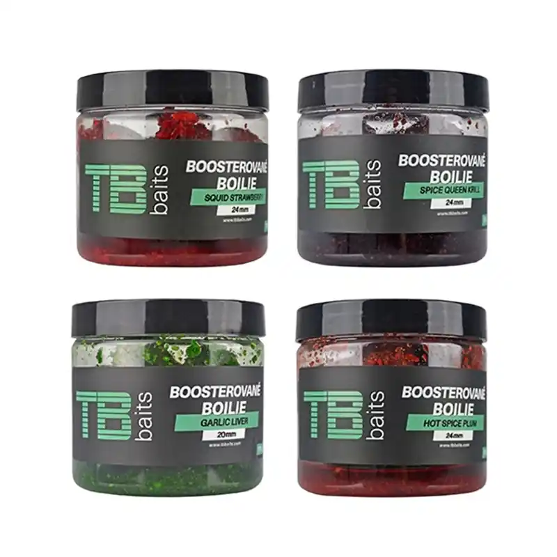 Rychlé Dodání TB BAITS - Boosterované Boilie 120g 16mm