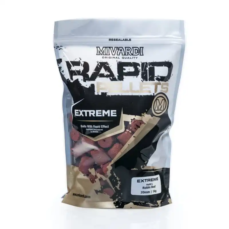 Pelety Rapid Extreme - Robin Red 20mm 1 kg Horká Nabídka