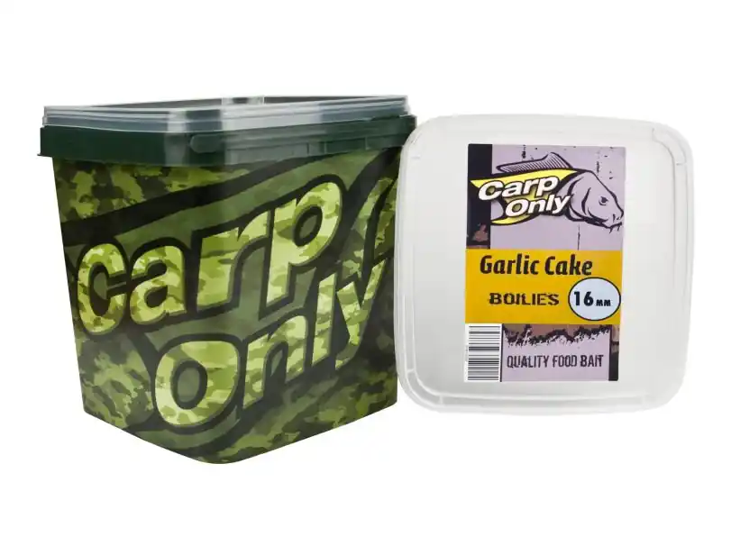 Oblíbený GARLIC CAKE BOILIE 12MM 3KG