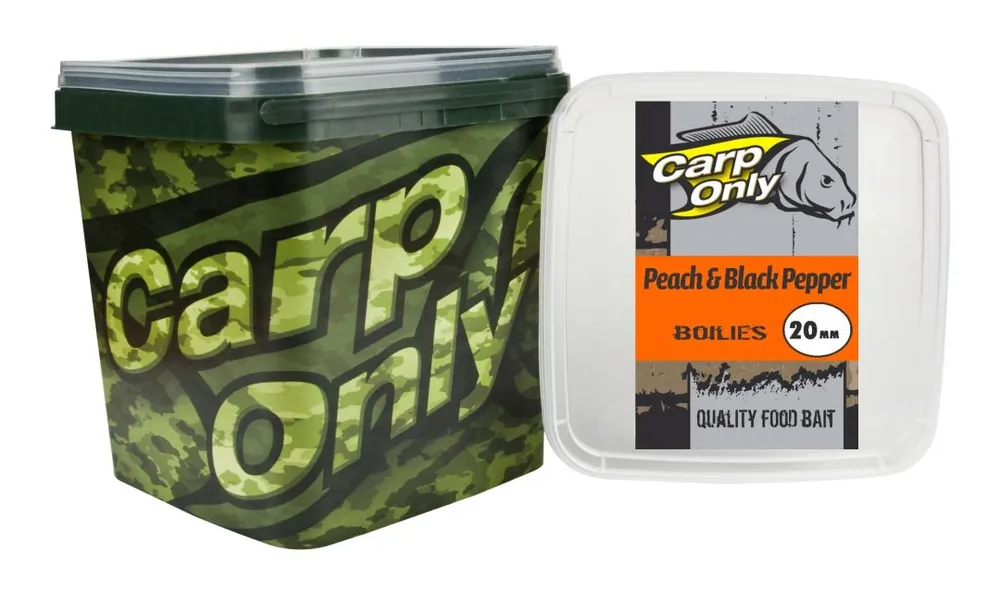 PEACH & BLACK PEPPER BOILIE 24MM 3KG Novinka