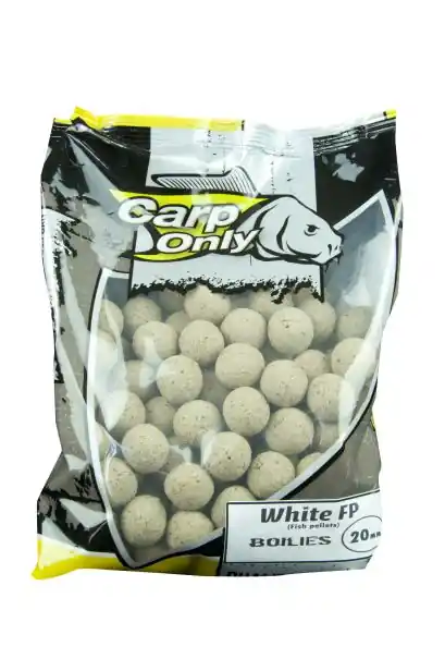 Aktuální WHITE FP BOILIE 12MM 1KG