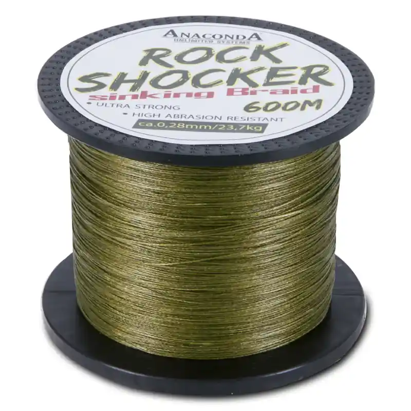 Kup Teď Anaconda pletená šňůra Rockshocker 0,30 mm 600 m