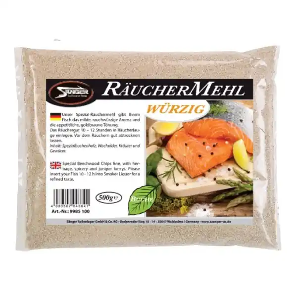 Saenger bukové piliny na uzení Räuchermehl, 1kg Oblíbený