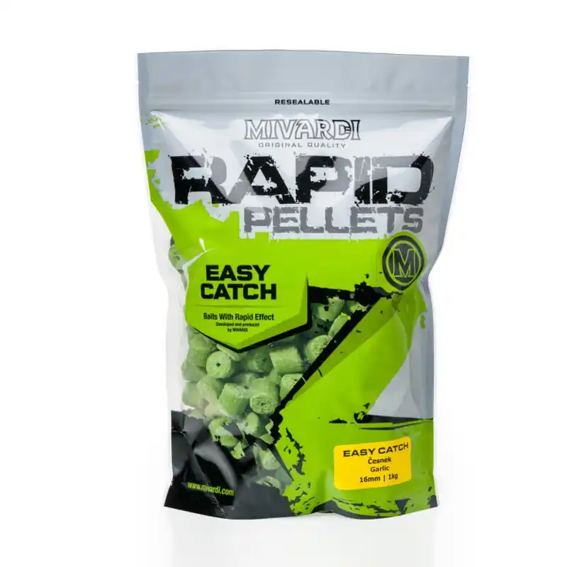 Pelety Rapid Easy Catch Česnek 1 kg 12 mm Značkový