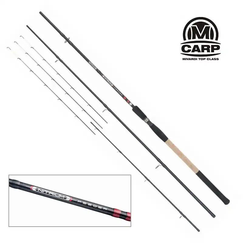 Originální Mivardi Feederový prut MIvardi Nitrium Feeder 3,90 m H 40 - 100 g