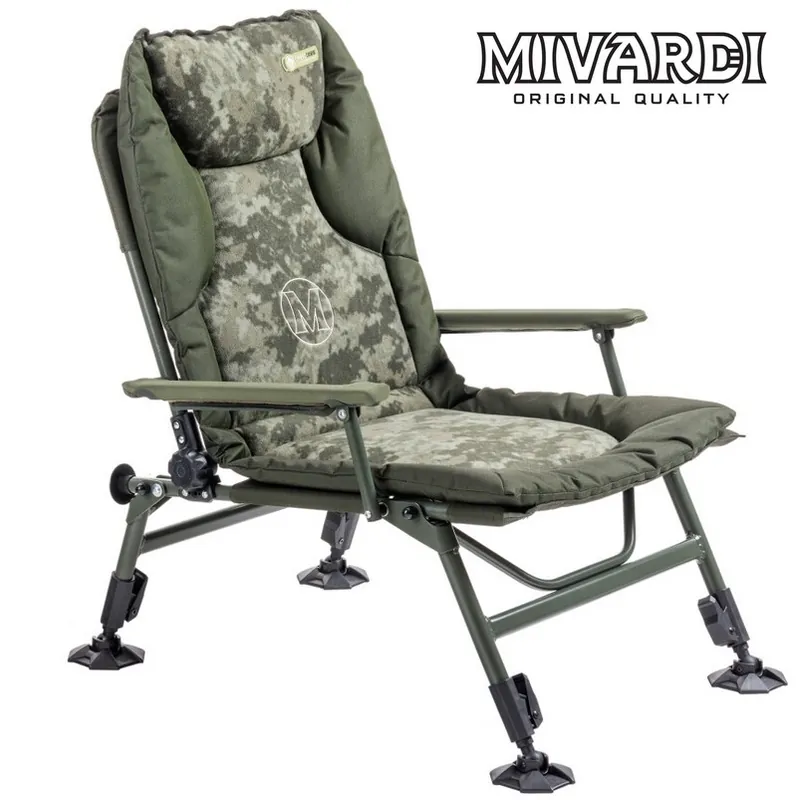 Křeslo pro rybáře MIVARDI CamoCODE Arm Sleva