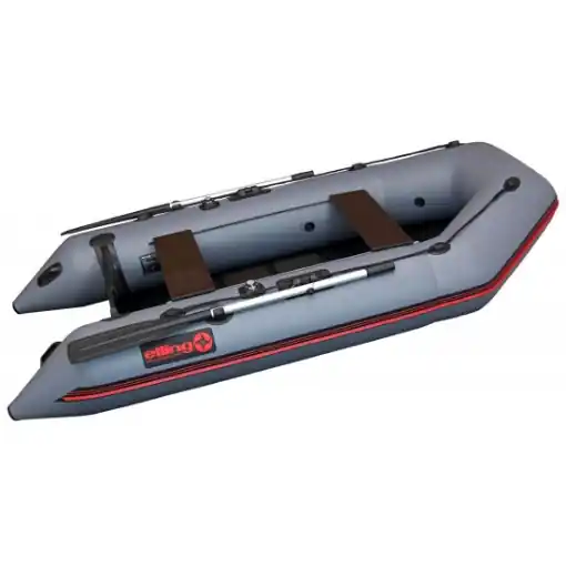 Elling Schlauchboot Forsage 330 Fester Boden Grau Sleva