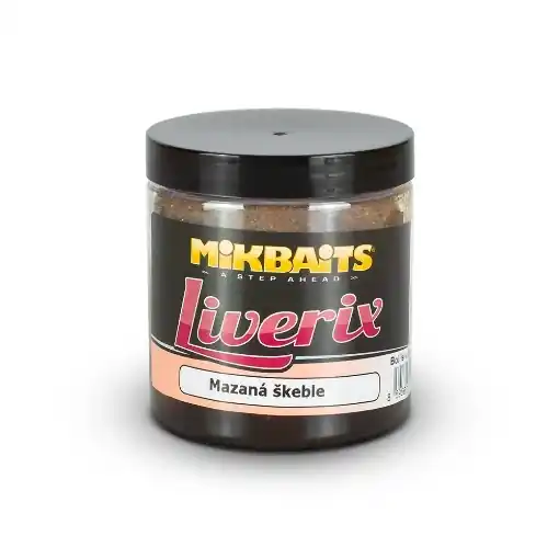 Top Prodej Mikbaits Liverix Boilie v Dipu Mazaná Škeble 24mm 250ml