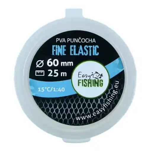 Vrácení Zdarma EasyFISHING PVA Ersatznetz Elastic Fine 25m 60mm