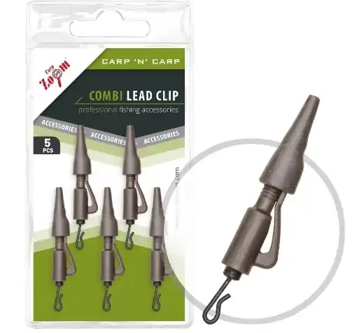 Cenově Výhodný Carp Zoom Combi Lead Clip Set - 5 pcs