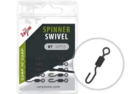 Autentický Carp Zoom Quick Change Spinner Swivel - 10 pcs / Size 7