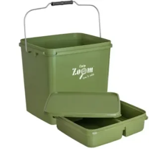 Aktuální Carp Zoom Eimer mit Organizer - 15 L / Grün