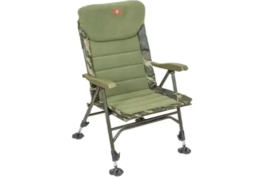 Carp Zoom Recliner Komfort Sessel - Camou/Fleece Levný