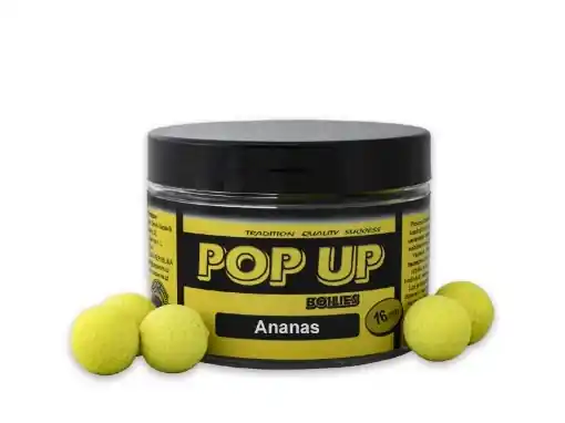 Nejlepší Volba CSV Pop Up Boilies Pot 50g 16mm Pineapple