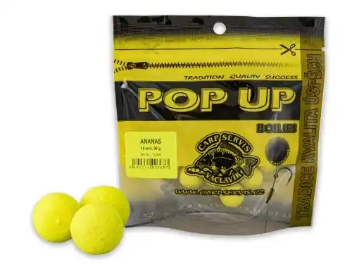 CSV Kulki Pływające Pop Up - Worek / 50 g / 16 mm / Ananas Ihned K Objednání