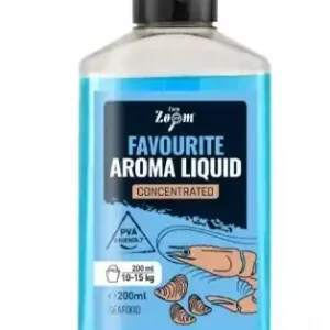 Akce Carp Zoom Favourite Aroma Liquid Plus - 200 ml / Fruits de Mer