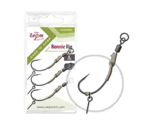 Omezená Nabídka Carp Zoom Ronnie Rig - 3 Stk. / Gr. 6
