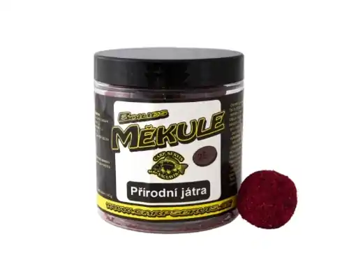Koupit Online CSV Weiche Boilies - 140 g / 25 mm / Naturleber