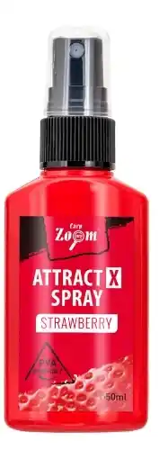 Carp Zoom Aroma sprej AttractX - 50 ml / Jahoda Nejlepší Cena