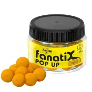 Carp Zoom Fanati-X Pop Ups 40g 16mm Honig Omezená Nabídka