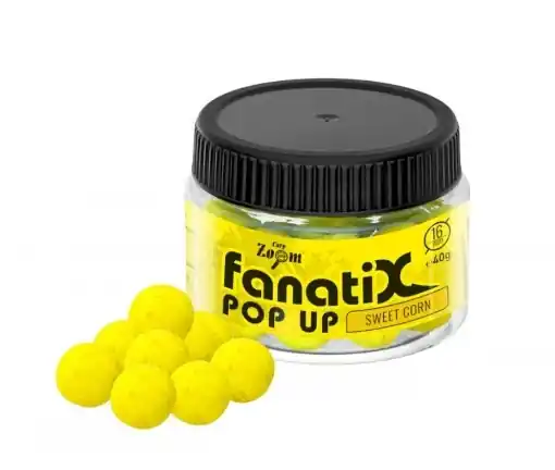 Ověřený Carp Zoom Fanati-X Pop Ups 40 g 16 mm Sladká kukuřice