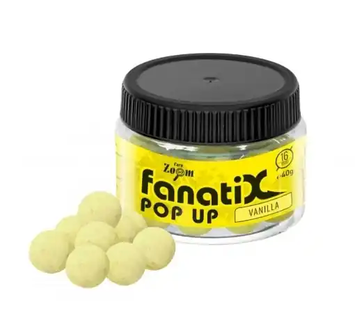 Výprodej Carp Zoom Fanati-X Pop Ups 40g 16mm Vanille