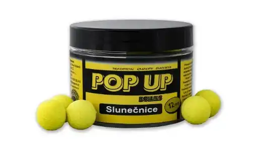 CSV Pop Up Boilies Dose 40g 12mm Sonnenblume Kup Teď
