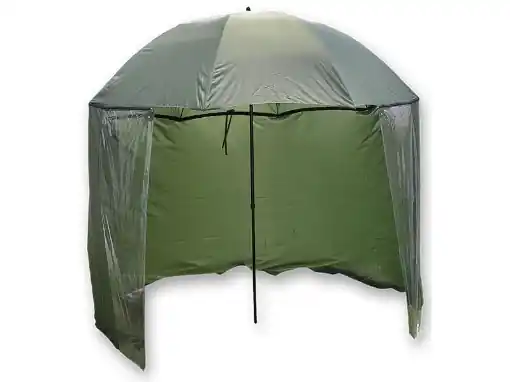 Originální Carp Zoom Schirm mit Seitenteil 2012 250cm Grün