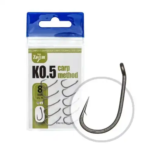 Sleva Carp Zoom Hameçons KO.5 Carp Method - 10 pcs / T14